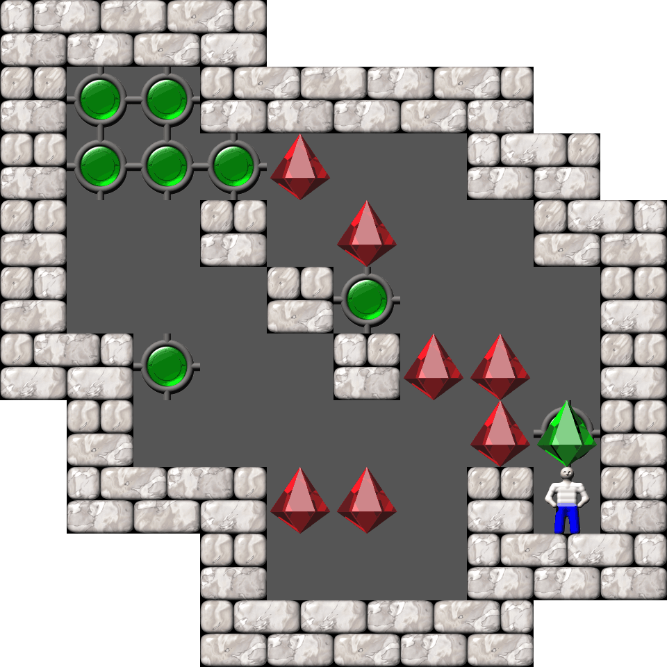 Sokoban Revenge 22 level 91